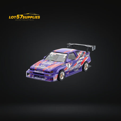 Inno64 Toyota Sprinter Trueno AE86 TEC-ARTS in Purple 1:64 IN64-AE86N2-TECART - for just $26.99! 