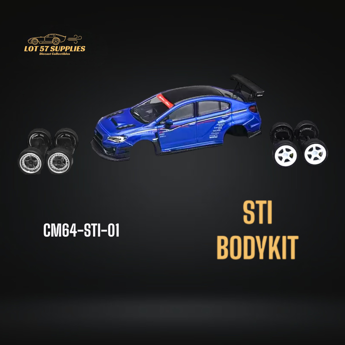 CM Model Subaru WRX STI Body Kit Blue Varis 1:64 CM64-STI-01 - Just $34.99! Shop now at Retro Gaming of Denver