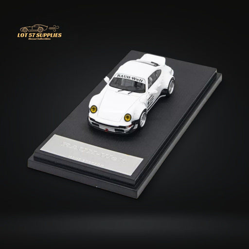 Mini Station Porsche RWB 964 Samurai White w/ Figure 1:64 - Just $35.99! Shop now at Retro Gaming of Denver