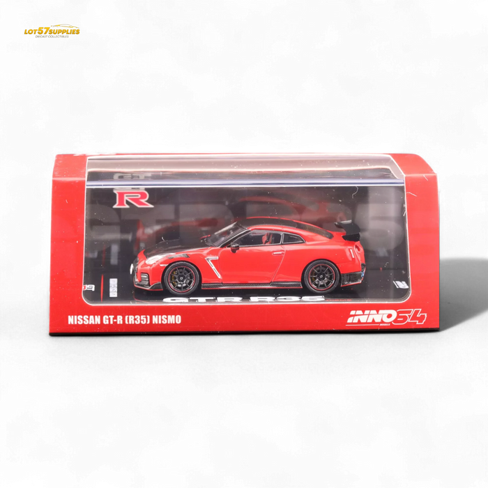 Inno64 NISSAN GT-R (R35) NISMO Red 1:64 - for just $28.99! 
