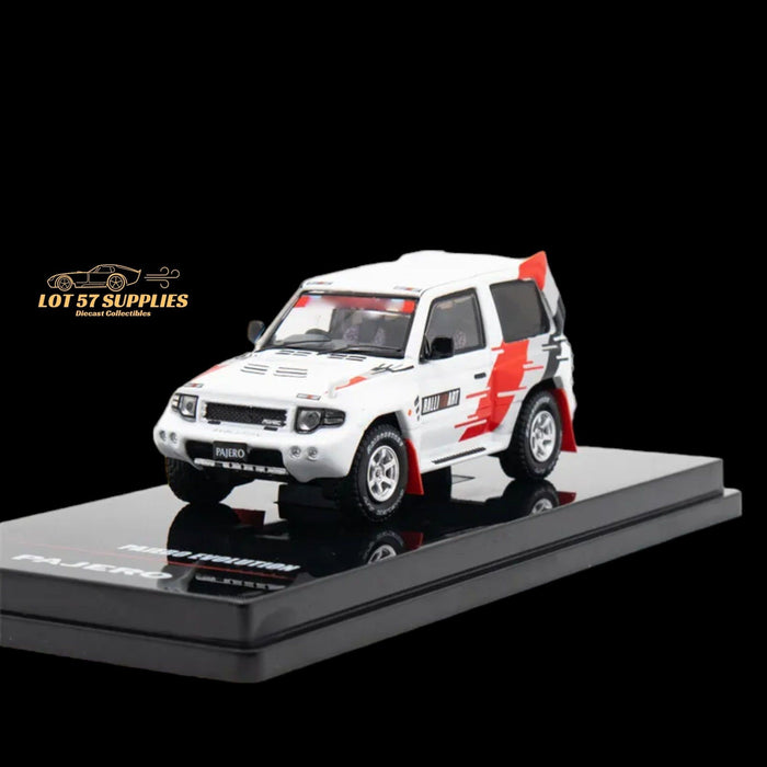 Inno64 Mitsubishi Pajero Evolution "RALLIART" in White 1:64 IN64-EVOP-RAWHI - Just $26.99! Shop now at Retro Gaming of Denver