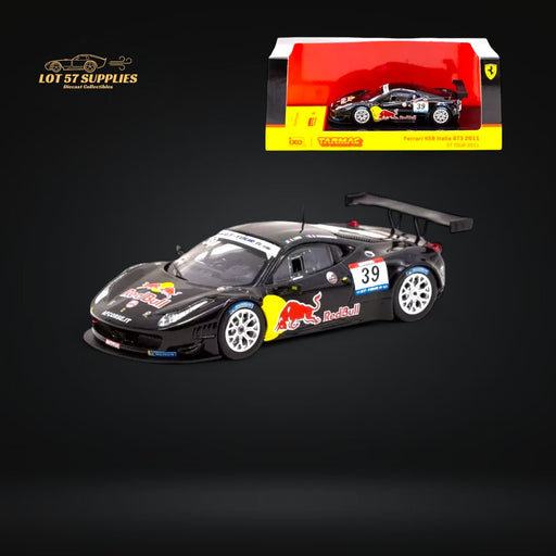 Tarmac Works Hobby64 Ferrari 458 Italia GT3 #39 GT TOUR 2011 Red Bull 1:64 - for just $29.99! 