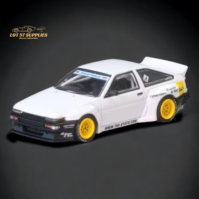 Inno64 Toyota Corolla Sprinter Trueno AE86 "PANDEM / ROCKET BUNNY" in White 1:64 IN64-AE86P-WHI - Premium Toyota - Just $27.99! Shop now at Retro Gaming of Denver