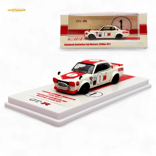 Inno64 Nissan Skyline 2000 GT-R KPGC10 #1 Takahashi Kunimitsu Fuji Masters 1971 1:64 - for just $28.99! 