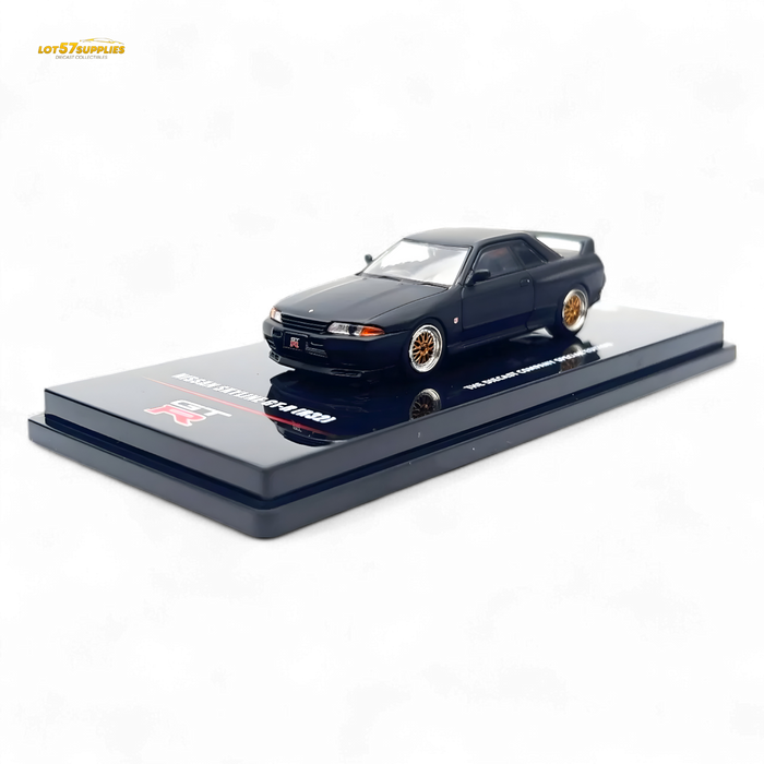 Inno64 Nissan Skyline GT-R R32 Matt Black "THE DIECAST COMPANY" Special Edition 1:64 IN64-R32-MB - for just $26.99! 