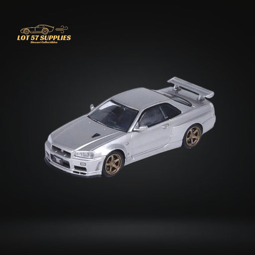 Inno64 NISSAN SKYLINE GT-R (R34) V-SPEC II SILVER 1:64 IN64-R34VS-SIL - Just $27.99! Shop now at Retro Gaming of Denver