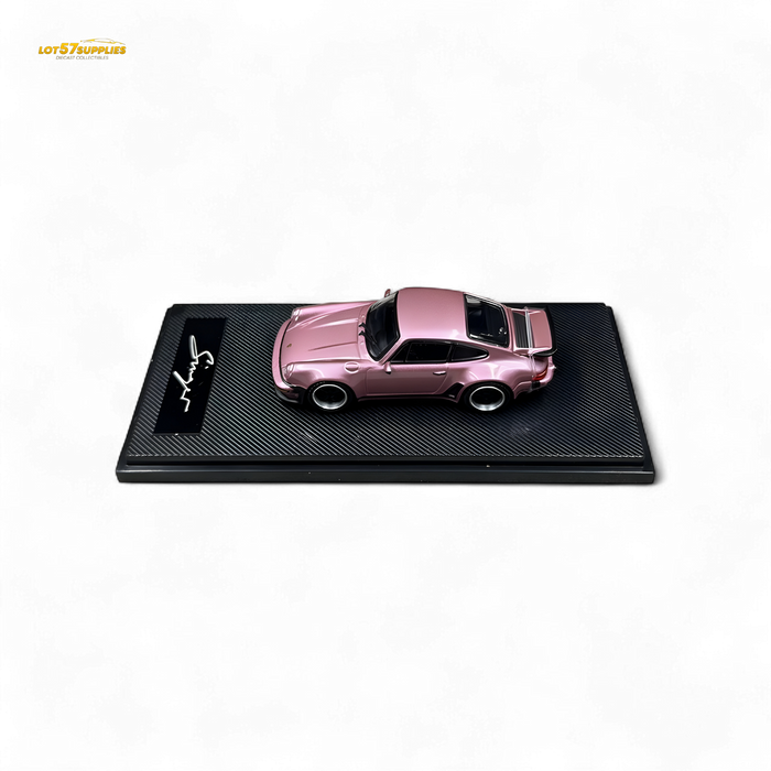 HobbyFans Porsche Singer 930 Turbo Study Ghost Player Custom Pink 1:64 - for just $34.99! 
