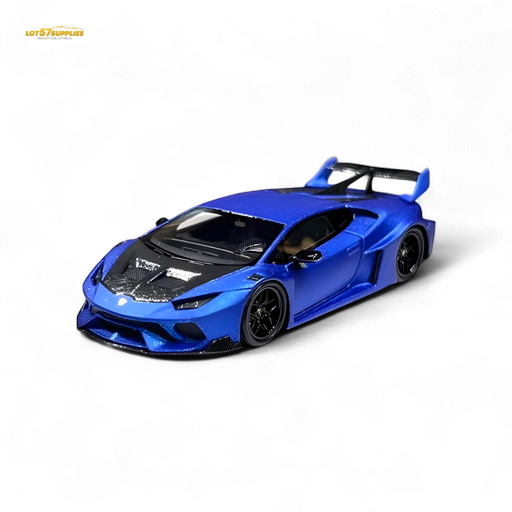FLAME Lamborghini Huracan LP610-4 WideBody Resin - Matte Blue 1:64 - for just $69.99! 