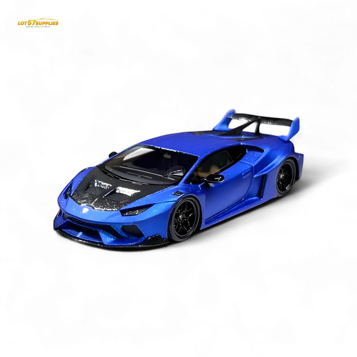 FLAME Lamborghini Huracan LP610-4 WideBody Resin - Matte Blue 1:64 - for just $69.99! 