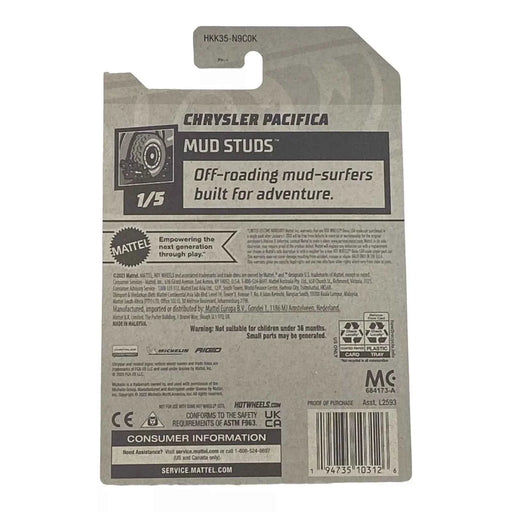 Hot Wheels Chrysler Pacifica - Mud Studs Series 1/5 - for just $1.79! 