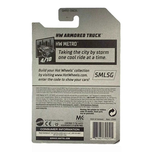 Hot Wheels HW Armored Truck - Metro Series 4/10 - for just $1.79! 