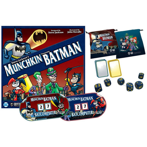 Munchkin Batman: Kickstarter Edition - Premium Board Game - Just $59.99! Shop now at Retro Gaming of Denver