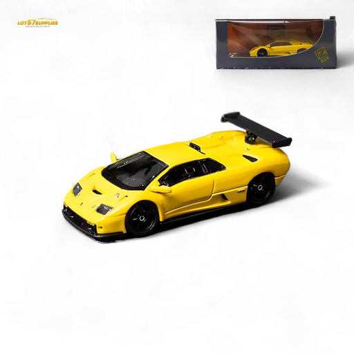 DCM Lamborghini Diablo GT-R Yellow Diecast Model 1:64 Limited to 500 Pcs - for just $36.99! 