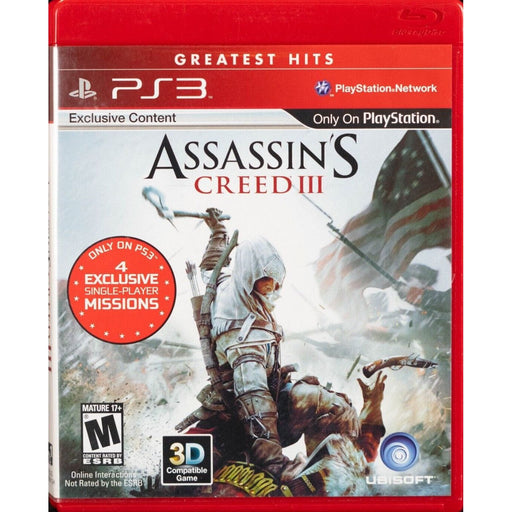 Assassin's Creed III (Greatest Hits) (Playstation 3) - Premium Video Games - Just $0! Shop now at Retro Gaming of Denver