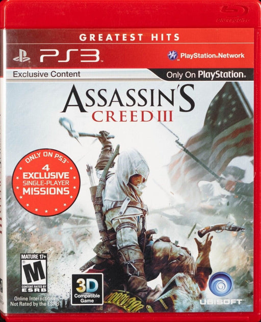 Assassin's Creed III (Greatest Hits) (Playstation 3) - for just $0! 