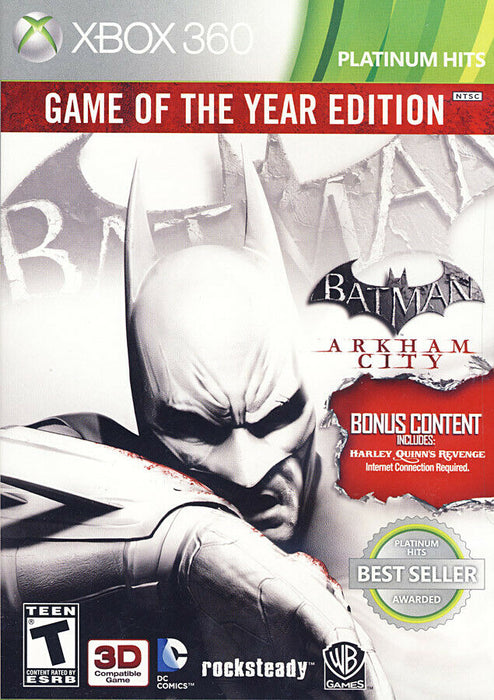 Batman: Arkham City Game Of The Year Edition (Platinum Hits) (Xbox 360) - for just $0! 