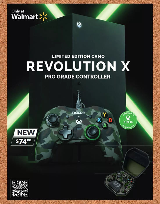 2023 Microsoft Xbox Series X Revolution X Pro Grade Controller Original Ad v1 - for just $17.99! 