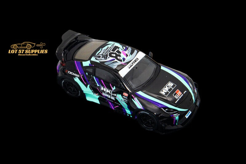 Fuji Toyota GR86 Rocket Bunny Pandem in HKS Livery 1:64 - for just $34.99! 