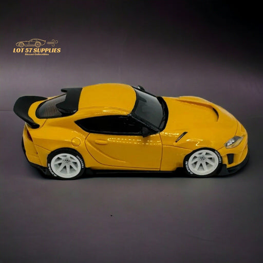 ATOZ Toyota Supra GR in Yellow 1:64 Resin model - Just $35.99! Shop now at Retro Gaming of Denver