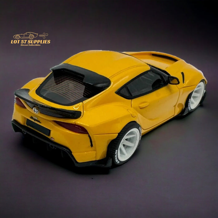 ATOZ Toyota Supra GR in Yellow 1:64 Resin model - for just $35.99! 