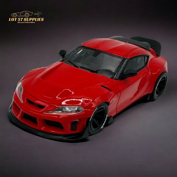 ATOZ Toyota Supra GR in Red 1:64 Resin model - Just $35.99! Shop now at Retro Gaming of Denver