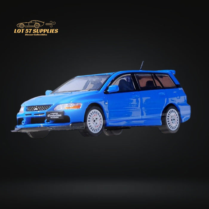 Inno64 Mitsubishi Lancer Evolution IX Wagon Blue 1:64 IN64-EVO9W-BLU - Premium Mitsubishi - Just $27.99! Shop now at Retro Gaming of Denver