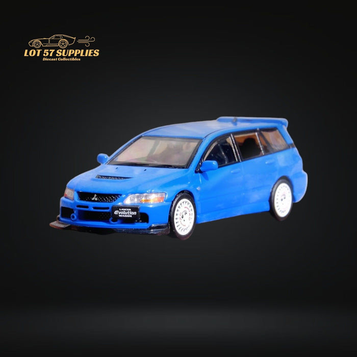 Inno64 Mitsubishi Lancer Evolution IX Wagon Blue 1:64 IN64-EVO9W-BLU - Just $27.99! Shop now at Retro Gaming of Denver