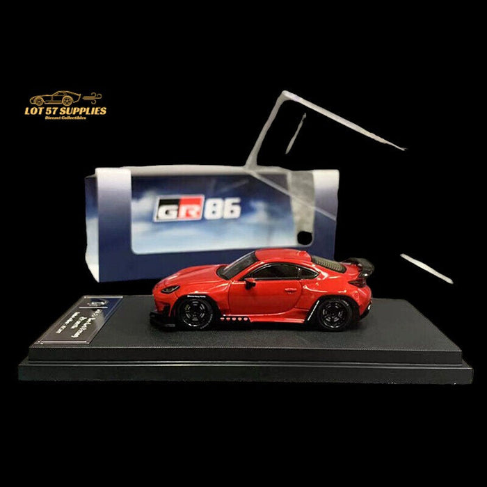 Fuji Toyota GR86 Rocket Bunny Pandem in Red 1:64 - for just $34.99! 