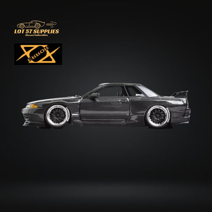 Error404 Nissan Skyline R32 Pandem Rocket Bunny Widebody Modified METAL GREY Resin Limited to 399 Pcs 1:64 - Just $59.99! Shop now at Retro Gaming of Denver