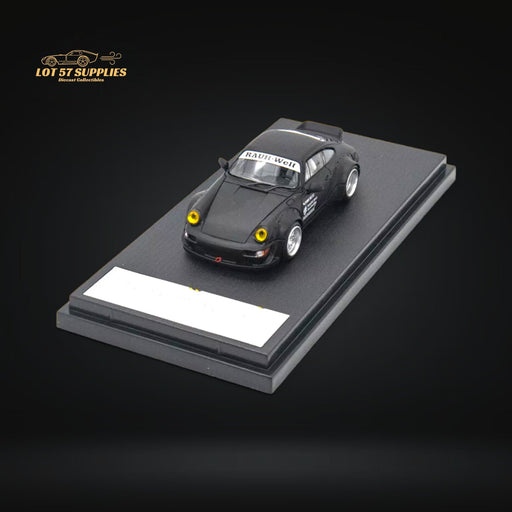 Mini Station Porsche RWB 964 Samurai Black Ordinary 1:64 - for just $32.99! 