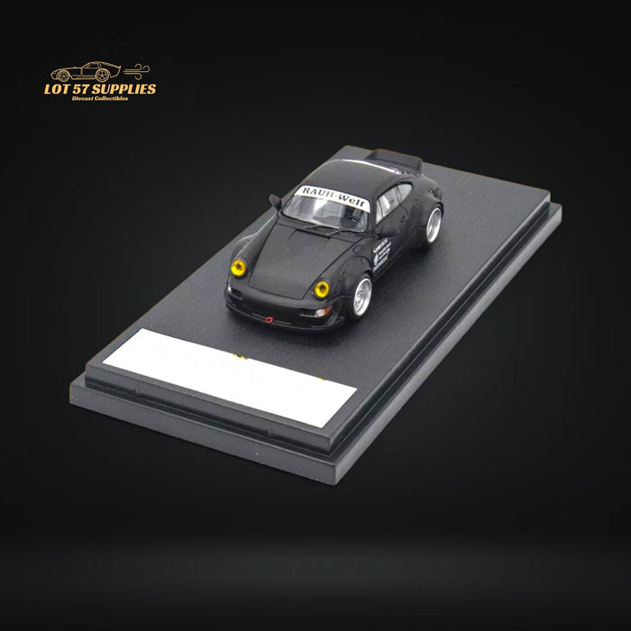 Mini Station Porsche RWB 964 Samurai Black Ordinary 1:64 - for just $32.99! 