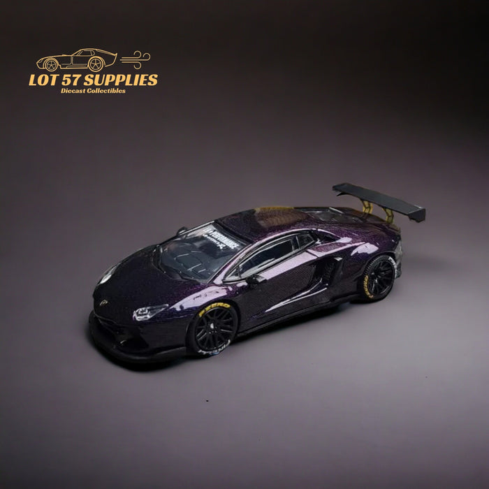 King Model Lamborghini Huracan LP700-4 LB 1.0 Purple Carbon Fiber 1:64 - Just $35.99! Shop now at Retro Gaming of Denver