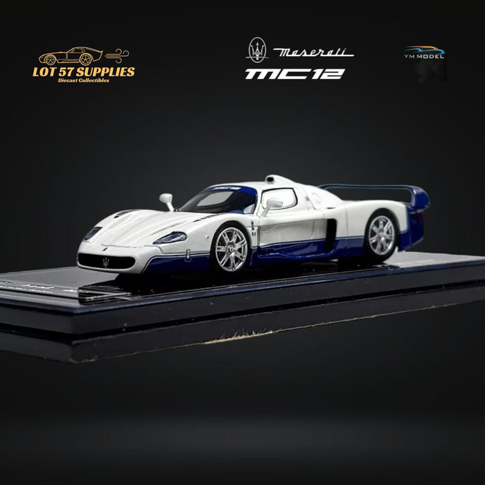 YM Model Maserati MC12 Stradale 2-Tone Blue / White Limited to 499 Pcs 1:64 - Just $99.99! Shop now at Retro Gaming of Denver