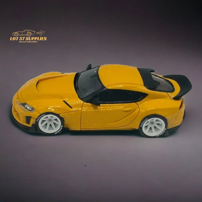 ATOZ Toyota Supra GR in Yellow 1:64 Resin model - for just $35.99! 