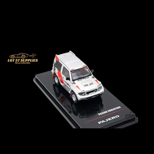 Inno64 Mitsubishi Pajero Evolution "RALLIART" in Silver 1:64 IN64-EVOP-RAWSIL - for just $26.99! 