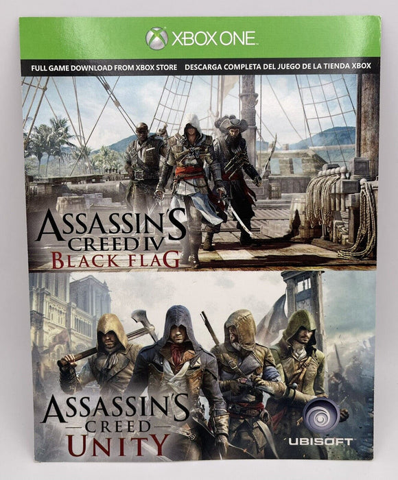 Xbox One 500GB Console Assassin's Creed Unity/Black Flag Bundle (Xbox One) - Just $0! Shop now at Retro Gaming of Denver