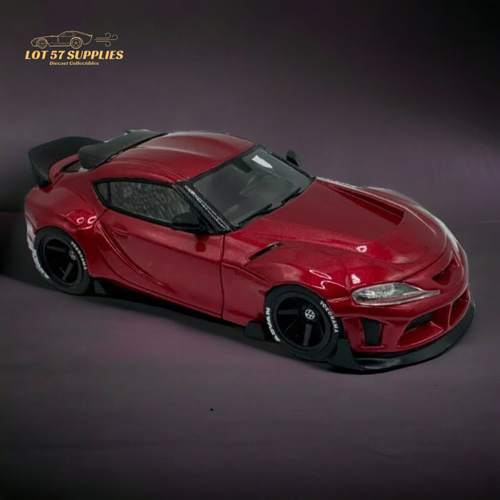 ATOZ Toyota Supra GR in Metallic Red 1:64 Resin model - Just $35.99! Shop now at Retro Gaming of Denver