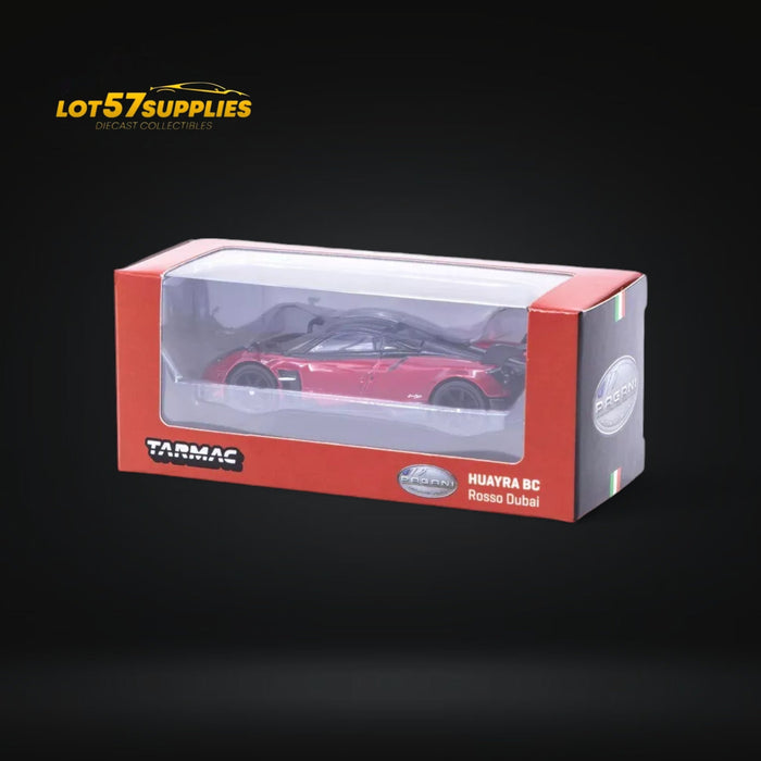 Tarmac Works Global64 Pagani Huayra BC Rosso Dubai 1:64 - for just $19.99! 