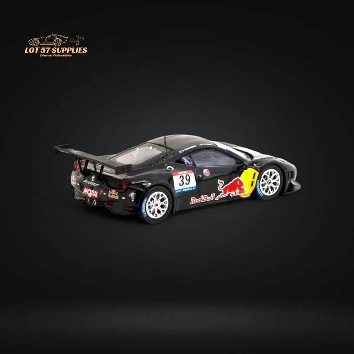 Tarmac Works Hobby64 Ferrari 458 Italia GT3 #39 GT TOUR 2011 Red Bull 1:64 - for just $29.99! 
