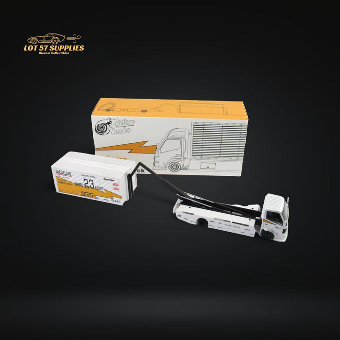 MicroTurbo HINO 300 Custom Truck LBWK Silhouette Lighting #23 1:64 - for just $49.99! 