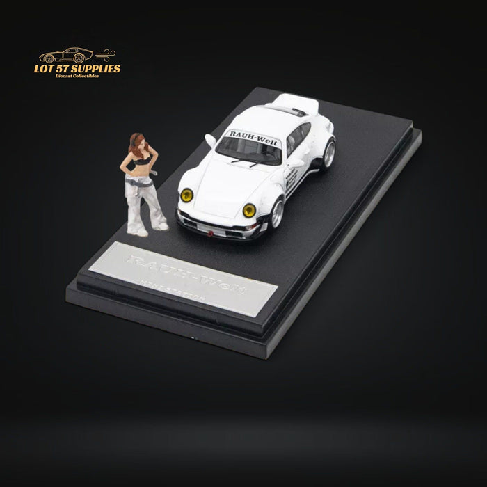 Mini Station Porsche RWB 964 Samurai White w/ Figure 1:64 - Just $35.99! Shop now at Retro Gaming of Denver