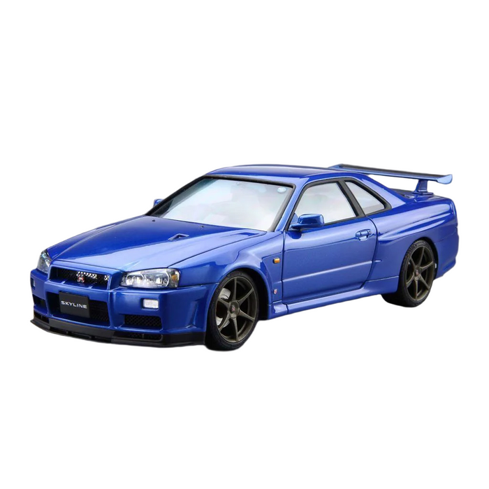 Aoshima: 1/24 NISSAN BNR34 SKYLINE GT-R V-spec? '02 Scale Model Kit - for just $29.99! 