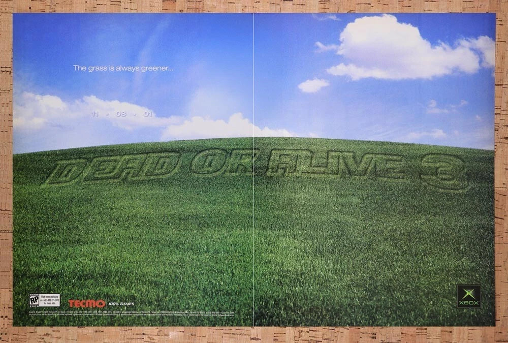 2001 Dead Or Alive 3 Xbox Original Ad v2 - for just $21.49! 