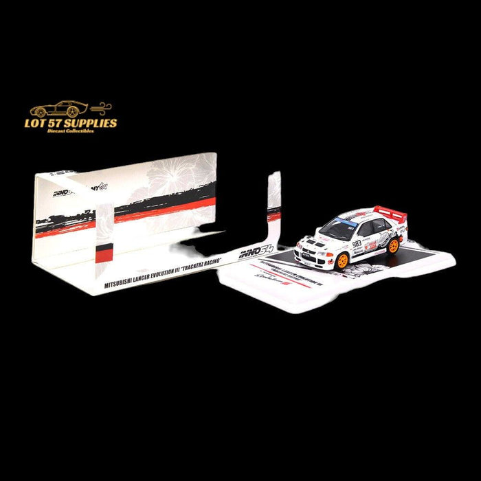 Inno64 Mitsubishi Lancer Evo III & Toyota AE86 "Trackerz Racing" Malaysia Exclusive 1:64 IN64-TRACKERZ-BOXSET - Premium Mitsubishi & Toyota - Just $49.99! Shop now at Retro Gaming of Denver