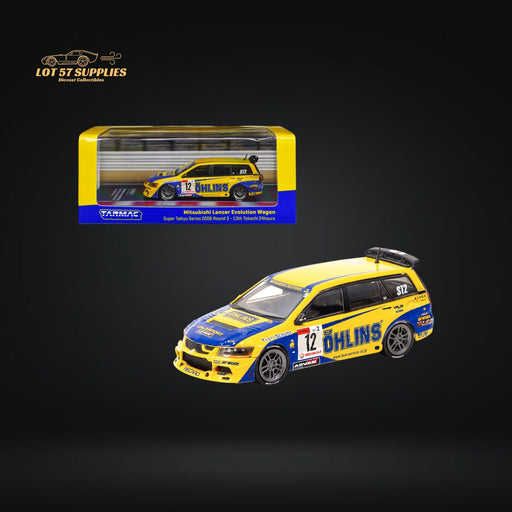 Tarmac Works Mitsubishi Lancer Evolution Wagon Super Taikyu Series 2006 13th Tokachi 24hours OHLINS 1:64 - for just $26.99! 