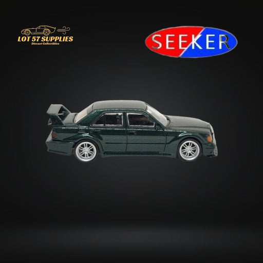 Seeker Mercedes-Benz 190E 2.5-16 Evolution British Green 1:64 - Premium Mercedes-Benz - Just $29.99! Shop now at Retro Gaming of Denver