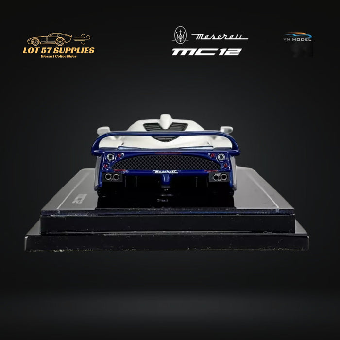 YM Model Maserati MC12 Stradale 2-Tone Blue / White Limited to 499 Pcs 1:64 - Just $99.99! Shop now at Retro Gaming of Denver