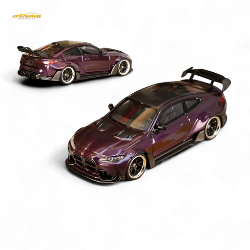 Street Weapon BMW M4 G82 Widebody Dark Purple 1:64 - for just $36.99! 