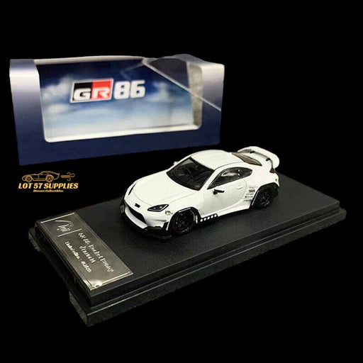 Fuji Toyota GR86 Rocket Bunny Pandem in White 1:64 - for just $34.99! 