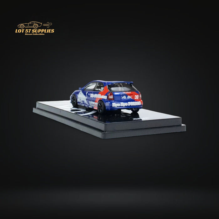 Inno64 Honda Civic Type-R EK9 #39 NO GOOD RACING Red Bull Livery 1:64 IN64-EK9-JDM16 - for just $34.99! 